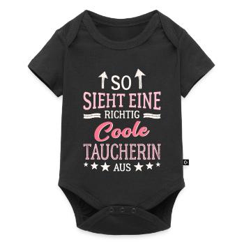 Voilà à quoi ressemble un plongeur vraiment cool : plongée - Body à manches courtes Premium Bébé - noir - Devant