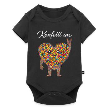 Confetti in the Heart - Carnival Carnival Rock Music - Baby Premium short-sleeve bodysuit - black - Front