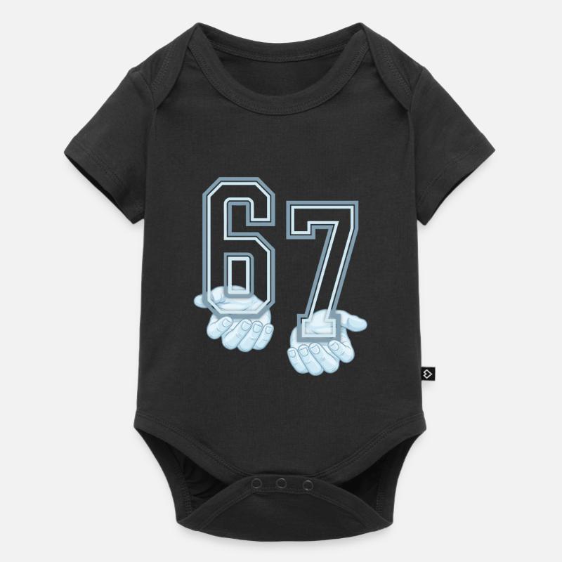 Six Seven 67 Meme - Body à manches courtes Premium Bébé - noir