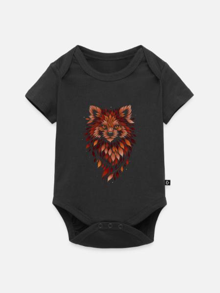 Ember Wanderer - Baby Premium Kurzarmbody - Schwarz