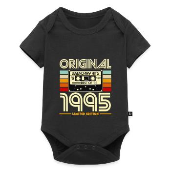 Original 1995 Retro Cassette - Body à manches courtes Premium Bébé - noir - Devant