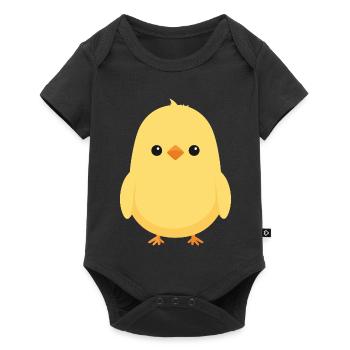 chick - Baby Premium short-sleeve bodysuit - black - Front