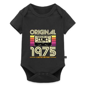 Original 1975 Cassette Limited - Body à manches courtes Premium Bébé - noir - Devant