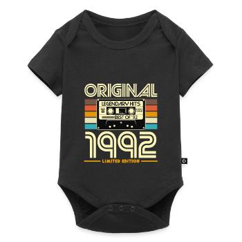 Original 1992 Retro Edition Cassette - Baby Premium short-sleeve bodysuit - black - Front