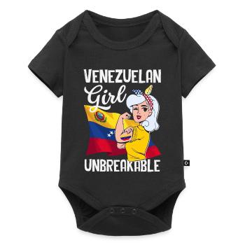Venezuela Flag Pride & Home Venezuela - Baby Premium short-sleeve bodysuit - black - Front
