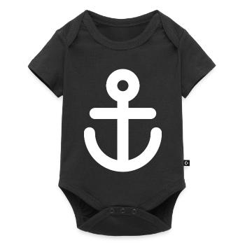 Sail - Baby Premium short-sleeve bodysuit - black - Front