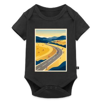 July Road - Cycling Memory - Baby Premium short-sleeve bodysuit - black - Front
