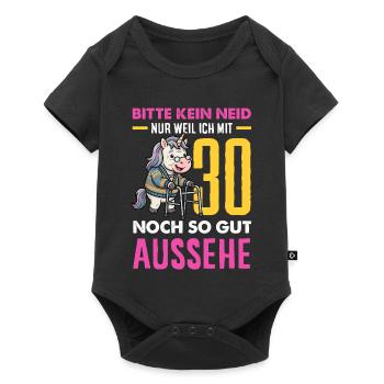 Mit 30 Noch So Gut Aussehe - Baby Premium Kurzarmbody - Schwarz - Vorne