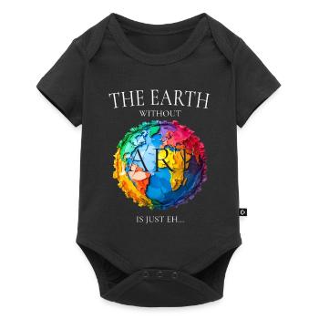 The Earth Without Art - Baby Premium short-sleeve bodysuit - black - Front