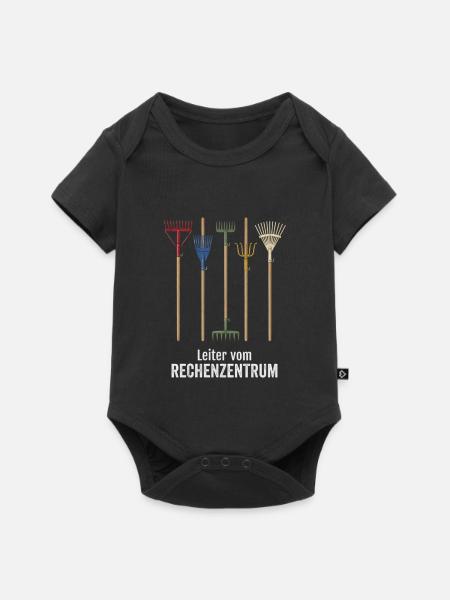 Leiter vom Rechenzentrum witzige Büro Sprüche - Baby Premium Kurzarmbody - Schwarz