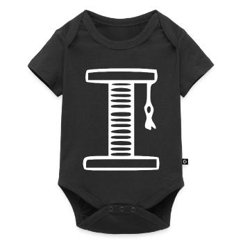 Cadeau Chat Chat - Body à manches courtes Premium Bébé - noir - Devant