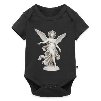 Déesse Méduse Ailée - Body à manches courtes Premium Bébé - noir - Devant
