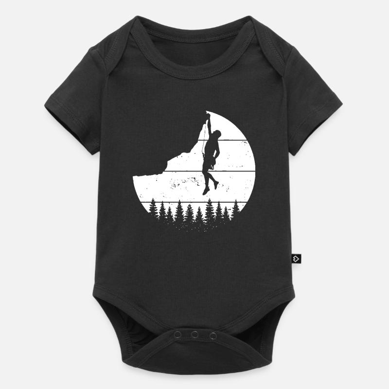 Tee shirt Escalade Vintage Mountain Climber Sh - Body à manches courtes Premium Bébé - noir