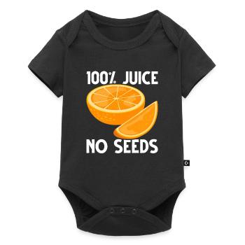 Vasectomie drôle Opération Rengaine Semences de jus - Body à manches courtes Premium Bébé - noir - Devant