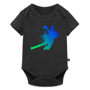 Handball Handball Players Women's Handball Games - Baby Premium short-sleeve bodysuit - black - Front