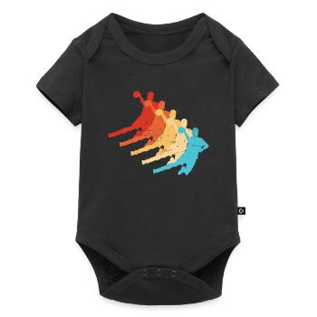 Men's Handball Women Handball Games Handball - Baby Premium short-sleeve bodysuit - black - Front