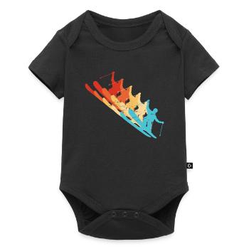 Ski Freestyle Ski Jumping Women Freestyle Ski - Baby Premium short-sleeve bodysuit - black - Front