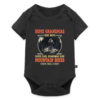 Certaines grands-mères font des siestes Super Cool Grandmas ... - Body à manches courtes Premium Bébé - noir - Devant