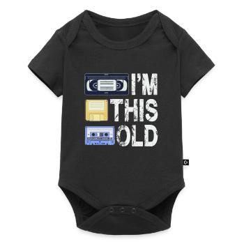 I'm This Old - Baby Premium short-sleeve bodysuit - black - Front