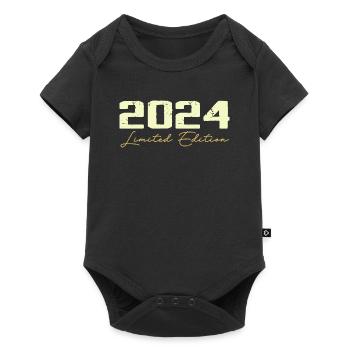 2024 Édition Limitée - 2024 Cadeau D'anniversaire - Body à manches courtes Premium Bébé - noir - Devant