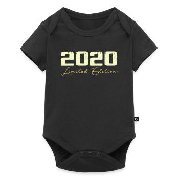 2020 Édition Limitée - 2020 Cadeau D'anniversaire - Body à manches courtes Premium Bébé - noir - Devant