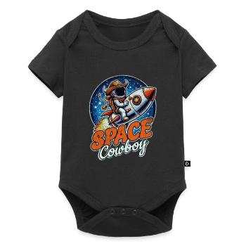 Space Cowboy - Baby Premium short-sleeve bodysuit - black - Front