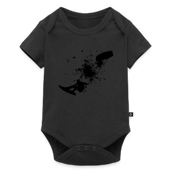 Kitesurfer Kite Kitesurf Kitesurf Hommes Kitesurf - Body à manches courtes Premium Bébé - noir - Devant