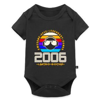2006 - Baby Premium short-sleeve bodysuit - black - Front