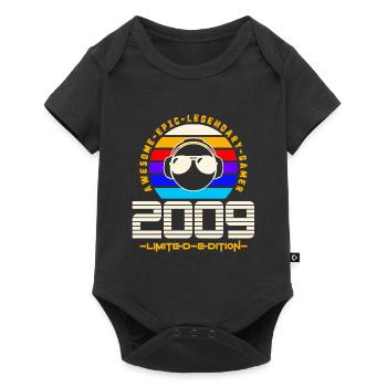 2009 - Baby Premium short-sleeve bodysuit - black - Front