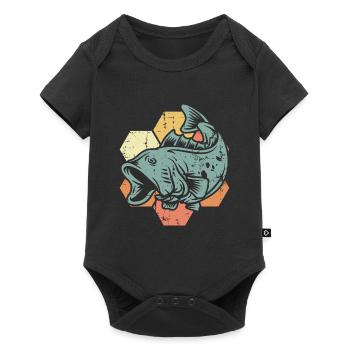 Pisces - Baby Premium short-sleeve bodysuit - black - Front