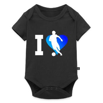 Football Football Soccer Soccer Game - Baby Premium short-sleeve bodysuit - black - Front