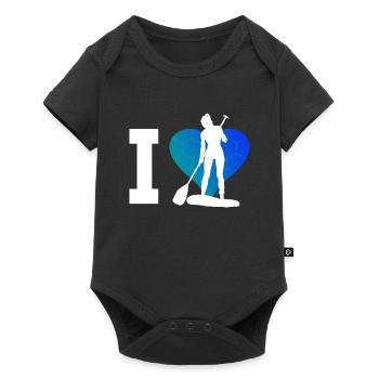 Standup Paddle Sup Standup Paddle Femmes - Body à manches courtes Premium Bébé - noir - Devant