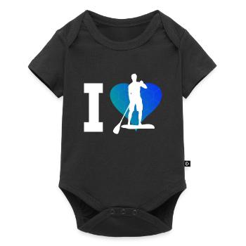 Standup Paddle Sup Femme Standup Paddlebo Hommes - Body à manches courtes Premium Bébé - noir - Devant