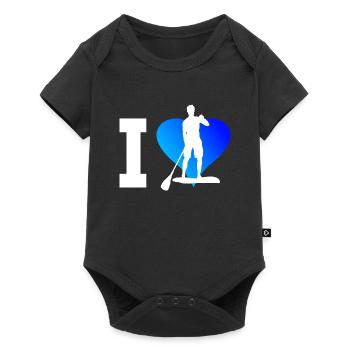 Stand up Paddle Board Standup Paddle Femmes - Body à manches courtes Premium Bébé - noir - Devant