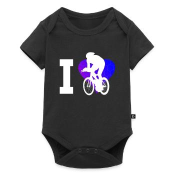 Vélo de route Femmes Vélo de route Vélo de route Vélo de route Vélo de route - Body à manches courtes Premium Bébé - noir - Devant