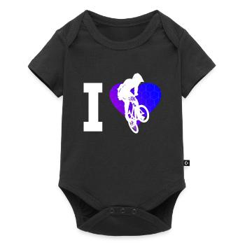Cyclisme Vélo Hommes BMX Vélo BMX Femmes - Body à manches courtes Premium Bébé - noir - Devant