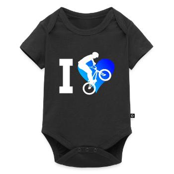 BMX Hommes BMX Vélo Cyclisme BMX Garçons - Body à manches courtes Premium Bébé - noir - Devant