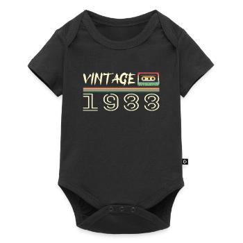 1988 Original 1988 Rétro Cadeau Anniversaire 1988 - Body à manches courtes Premium Bébé - noir - Devant