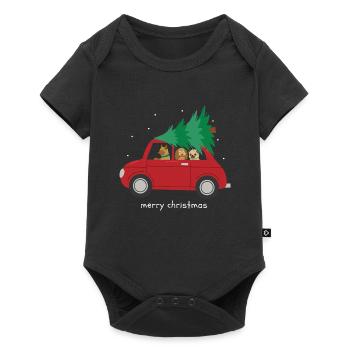 Joyeux Noël - Body à manches courtes Premium Bébé - noir - Devant