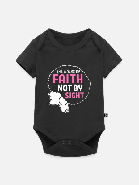 Afro Latina - Baby Premium Kurzarmbody - Schwarz