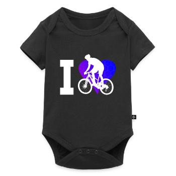 Cyclisme VTT Cyclistes Hommes Cyclisme Femmes - Body à manches courtes Premium Bébé - noir - Devant