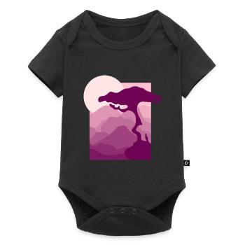Bonsaï - Body à manches courtes Premium Bébé - noir - Devant