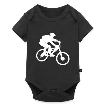 bicycle - Baby Premium short-sleeve bodysuit - black - Front