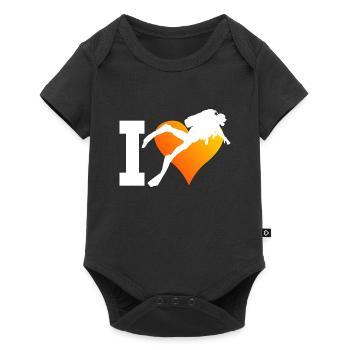 Scuba Diving Free Dive Diving Divers - Baby Premium short-sleeve bodysuit - black - Front