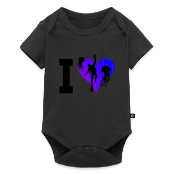 Scuba Divers Scuba Diving Divers Ladies - Body à manches courtes Premium Bébé - noir - Devant