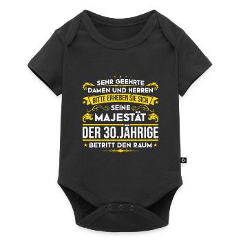 30.Geburtstag Männer Mann Geschenk - Baby Premium Kurzarmbody - Schwarz - Vorne