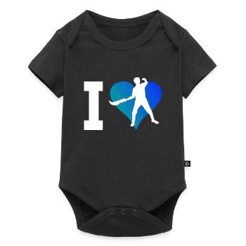 Basque Pelota Jai Alai Herren Damen Pelota - Baby Premium Kurzarmbody - Schwarz - Vorne