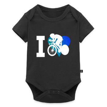 Vélo de route Cyclisme sur route Hommes Vélo de route Cyclisme sur route - Body à manches courtes Premium Bébé - noir - Devant