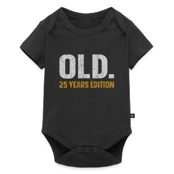 Ancienne édition 25 ans Idée cadeau 25e anniversaire - Body à manches courtes Premium Bébé - noir - Devant
