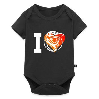 Cyclisme Cyclisme Cyclisme VTT - Body à manches courtes Premium Bébé - noir - Devant